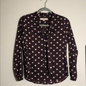 Loft long sleeve blouse